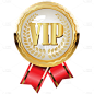 手绘-VIP会员徽章电商元素贴纸7