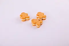 曲奇饼干圣诞节素材背景摄影图片