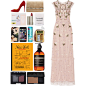 A fashion look from January 2017 featuring pink cocktail dress, suede pumps and beige clutches. Browse and shop related looks.