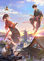 京都府警あやかし課の事件簿/ショウイチのイラスト