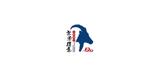 羊羊得意主题餐厅logo设计-花瓣网