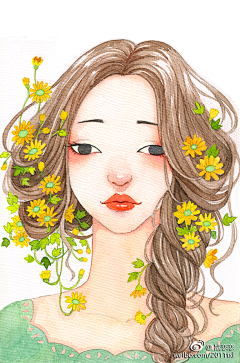 小花静美采集到画画画