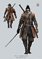 《只狼：影逝二度/Sekiro：Shadows Die Twice》官方设定集 220P