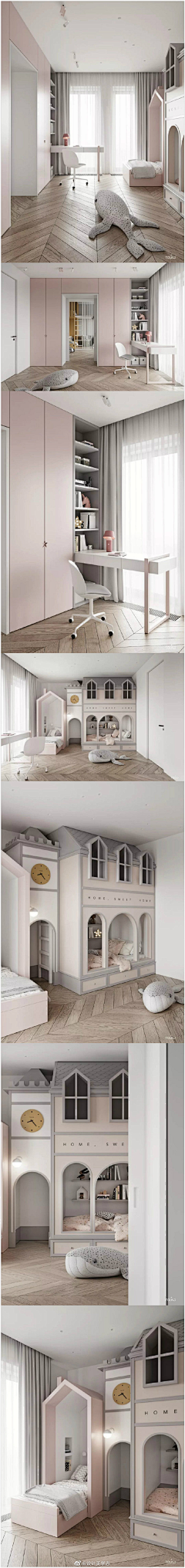 ❤小雨点❤采集到Children Room（gril）