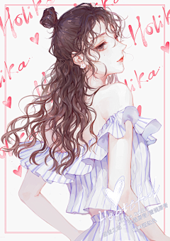 小濱～设计采集到插画（人）