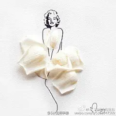 马来西亚艺术家Limzy结合花艺与水彩的创意插画