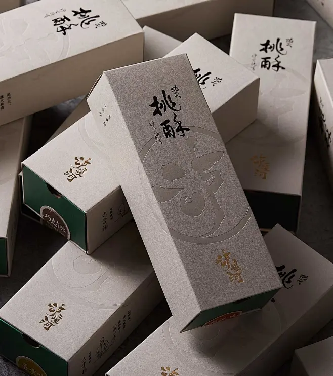 简约中式！传统糕点包装设计-花瓣网