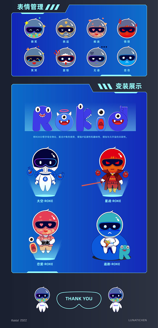 IP表情管理和造型延展
