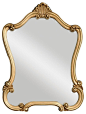 Walton Hall Mirror, Gold - traditional - mirrors - Fratantoni Lifestyles