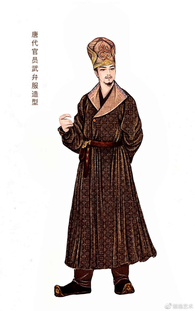 唐代官员服饰和着装