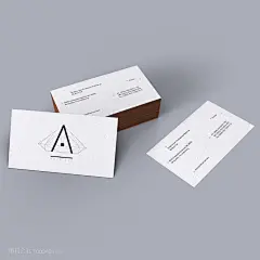 文化传播公司vi名片样机