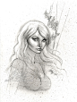 LOST sketch 'Claire' by J-Scott-Campbell