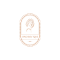 唯美简约手绘女性LOGO标志图标装饰水印免抠PNG图案徽章PS素材 (44)