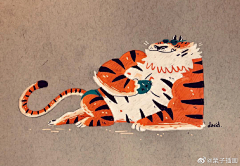 零五室的李翠兰采集到动物插画