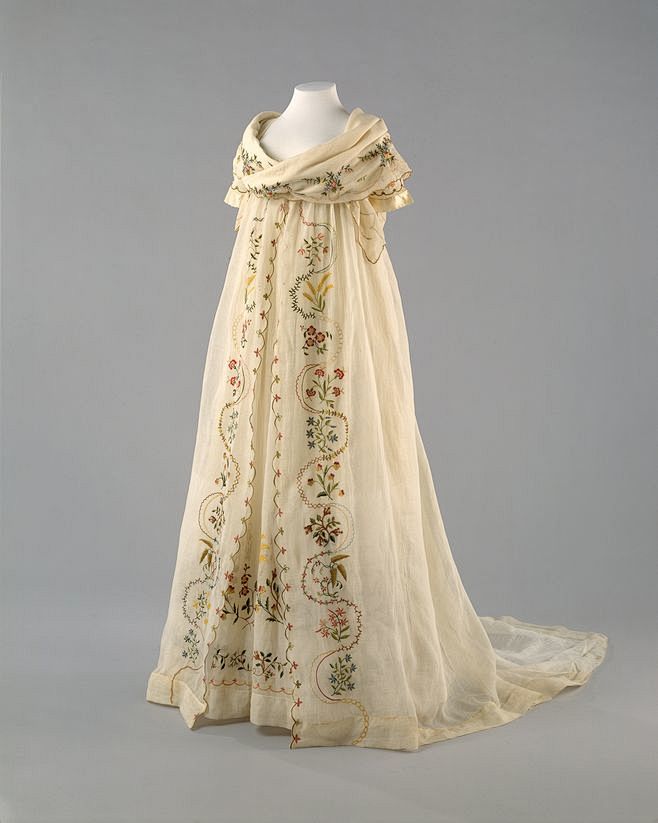 套装（1798），包括一条裙子和一条披肩...