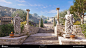 Assassin's Creed Odyssey (2017-2018), Mohd Fazlan Abdul Jamil : Gortyn - city with waterfalls for AC Odyssey.<br/>Partly done by Stephane Gagnon: <a class="text-meta meta-link" rel="nofollow" href="https://www.artstation.