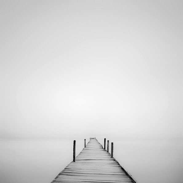 极简主义-黑白景物摄影