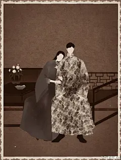 #加点插画# 这位爱画「无脸男」的插画师，让中国风美出了新高度！
如果你看过这些电视剧，即使没有脸，你也能一眼就认出来。因为这位叫@呼葱觅蒜 的90后姑娘画出了每一位人物的神韵和风采。
这些人物，没有脸，却比有脸更动人。因为每一个细微的表情都在你的想象力，在你此时的心情里。
