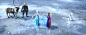 冰雪奇缘电影特效GIF - 游戏特效 - CGJOY论坛