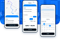 Mobile app for moving and delivery : Easytruck focuses on simplifying the experience for people who need moving or delivery in Europe and driver's work optimization. We created more than 50+ mockups then have been converted into beautiful designs and nice