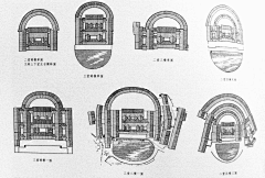 巫人记采集到中国古代建筑构建线稿
