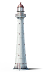 3D photoshop visualisation lighthouse Fresnel Estonia