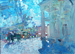 小小小小鸡采集到俄罗斯油画家Bato Dugarzhapov