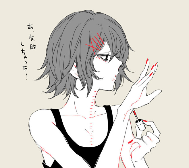 #东京喰种# 爱好 人体刺绣 の 【#铃...