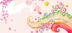 时尚花纹,卡通人物,儿童画,卡通,花纹背景,唯美,大气,海报banner,童趣,手绘图库,png图片,网,图片素材,背景素材,136258@飞天胖虎