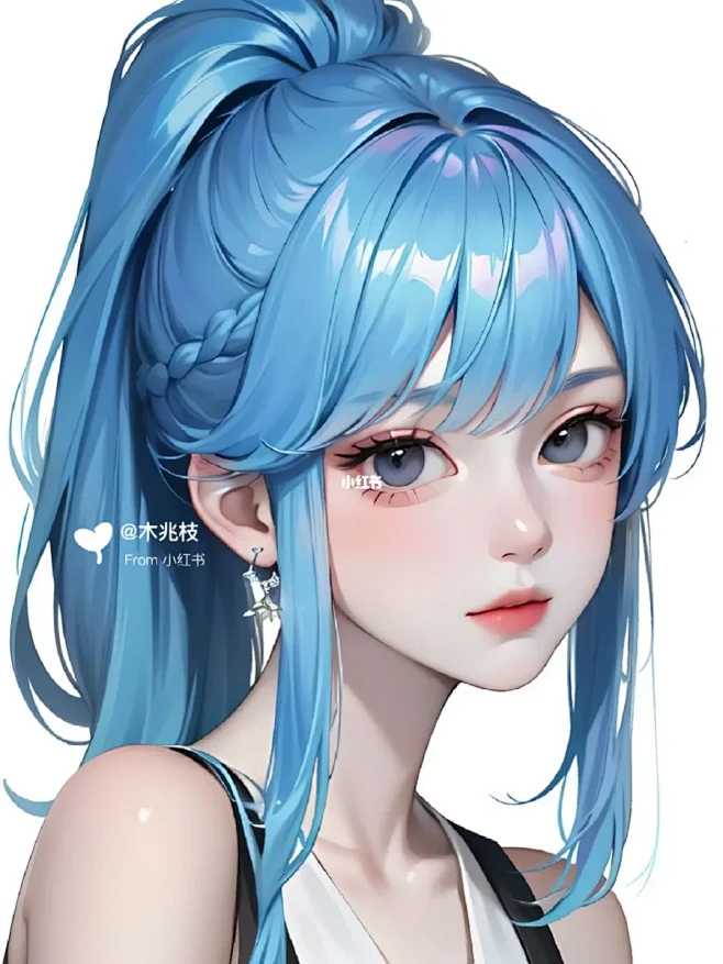 流光女孩｜蓝色系