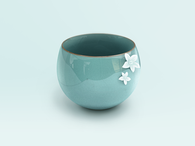 瓷杯 by mogo - UE设计平台-...