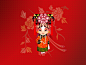 Background, Beijing Opera, Costume, Pattern, Women wallpaper preview