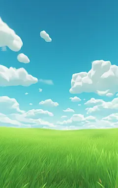 数字艺术图AI图壁纸背景蓝天白云背景