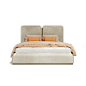 Orion L - Capital Collection : Year: 2015 Purezza di linee ed equilibrio di forme per il letto Orion. La nuova testata curva conferisce profonda morbidezza … Continued