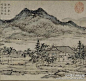 #山水画#【 元 朱德润 《秀野轩图》】卷，纸本，淡设色，28.3×210cm，1364年作，北京故宫博物院藏。“秀野轩”是朱德润的朋友周景安的读书场所。图写溪山平原，林木清森之景，构图采用全景式构图、取平远法，笔墨清雅苍润，设色清雅明快。是作者晚期由“李郭”画派向“董巨”画派风格转变的作品。