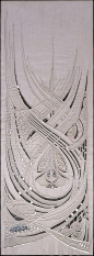 Elegant Dress Panel ca.1900: