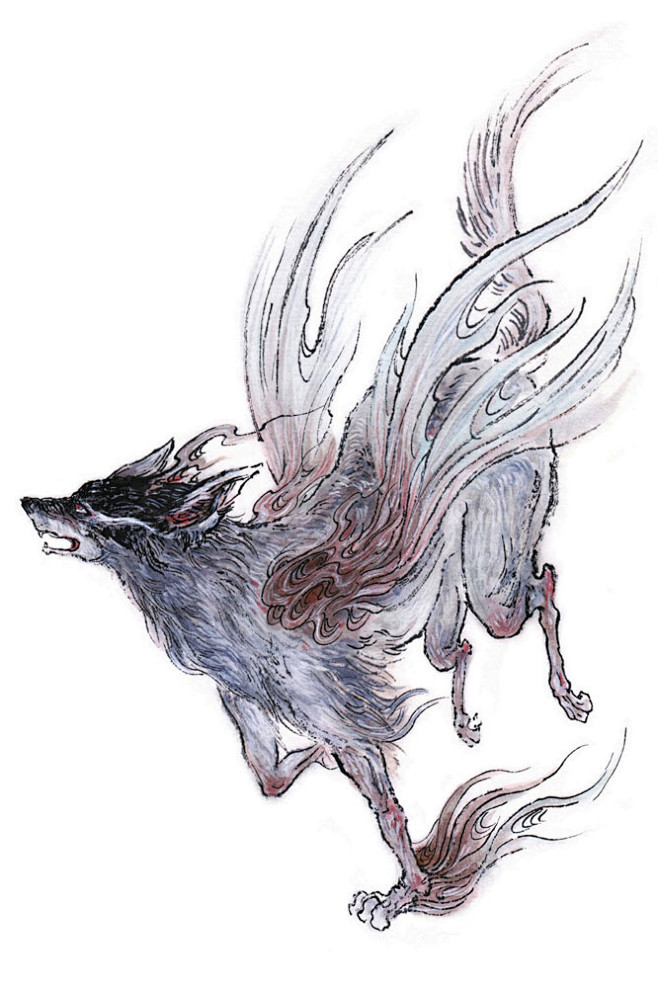 山海经天马又东北二百里曰马成之山其上多文石其阴多金玉有兽焉其状如