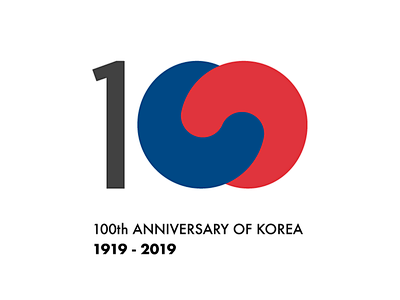 韩国 100 周年标志理念 한국 로고 ...