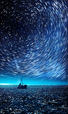 征途是星辰大海艺术字 创意素材