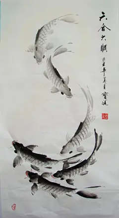 国画【鱼.虾..】-李文君的相册