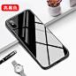 iPhoneX手机壳玻璃苹果X新款iPoneX全包防摔8X女款iPhone X情侣10-tmall.com天猫
