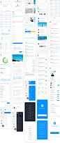 UI Kits : 40 Mobile Dashboard UI Screens to help you design beautiful interfaces for your clients. The Sketch file comes with two Typefaces: 1. Montserrat, which is a Google Free Web Font and 2. Proxima Nova, which is an amazing font family. It's importan