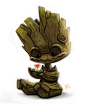 Daily Paint #628 - Groot by Cryptid-Creations on deviantART: 
