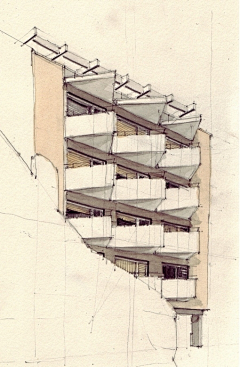 JXDcgcC8采集到建筑插画