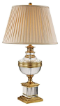 Trans Globe Dynasty Brass Vessel Table Lamp, Antique Brass - traditional - Table Lamps - ShopFreely