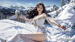 ai绘画之，冰雪女王的心事（电脑横屏壁纸，喜欢的找我要）-今日头条