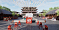 3ds max Event Exhibition  STAGE DESIGN 中国风  