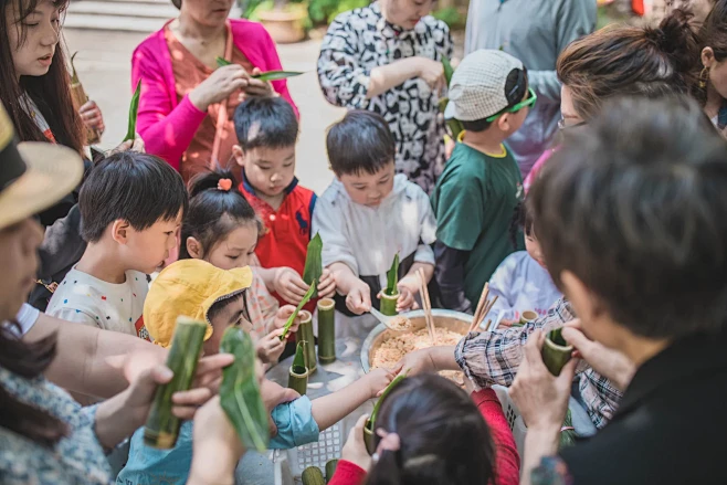 安吉亲子游竹筒饭