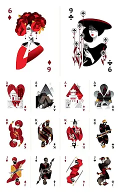 纸牌设计-静待花开收藏了2006张游戏创意高清图片-大作