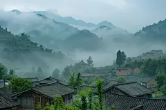 宜人的乡下小屋图片